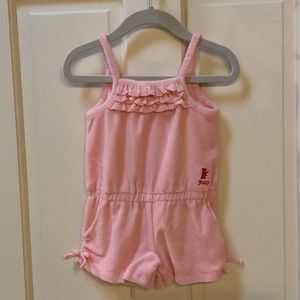 Juicy Couture Terry Cloth Romper - size 12-18 mons